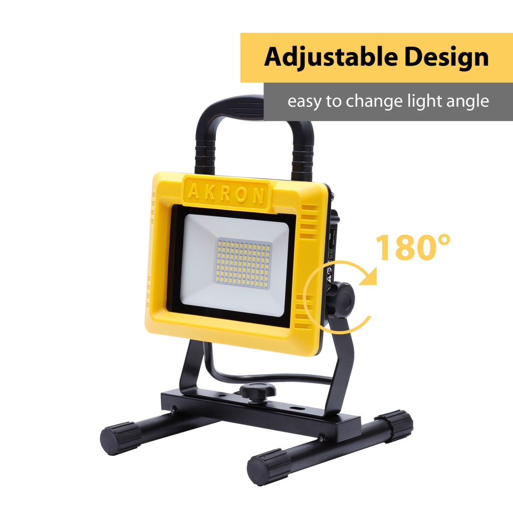 APL 55W 6000 Lumens 5000K LED Portable Work Light